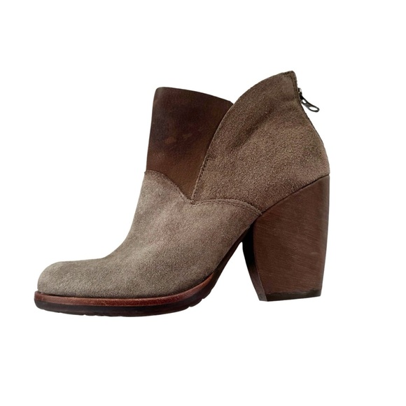 NEW Kork-Ease Leather Castaneda Ankle Boot Booties Taupe Size 6 - Picture 5 of 13